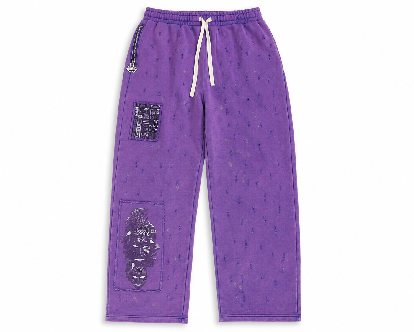 WWM purple sweatsuit