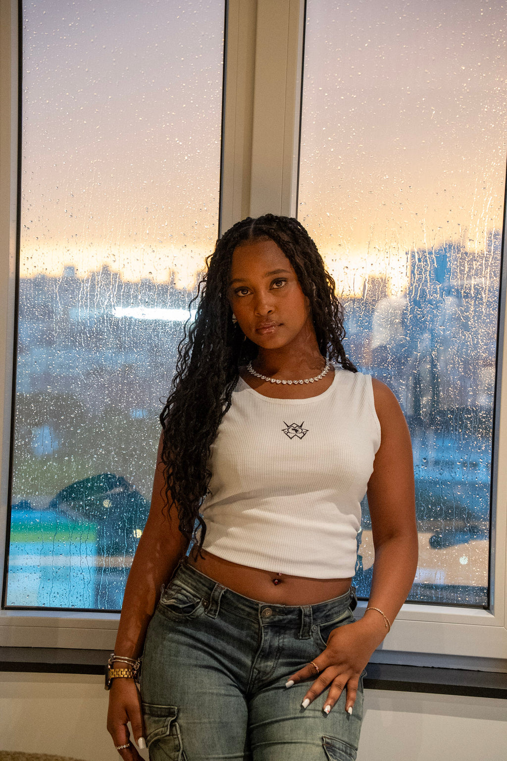 WMW WHITE TANK TOP