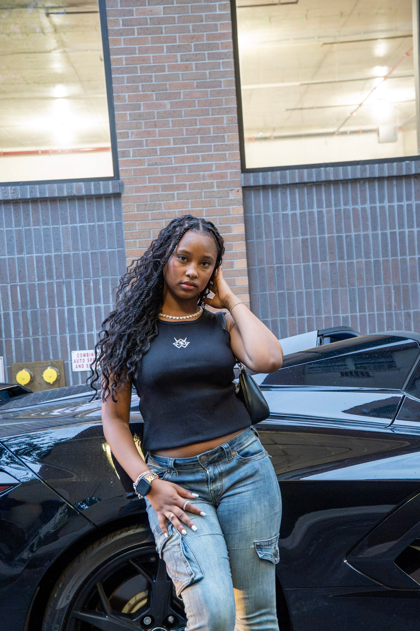 WMW BLACK TANK TOP