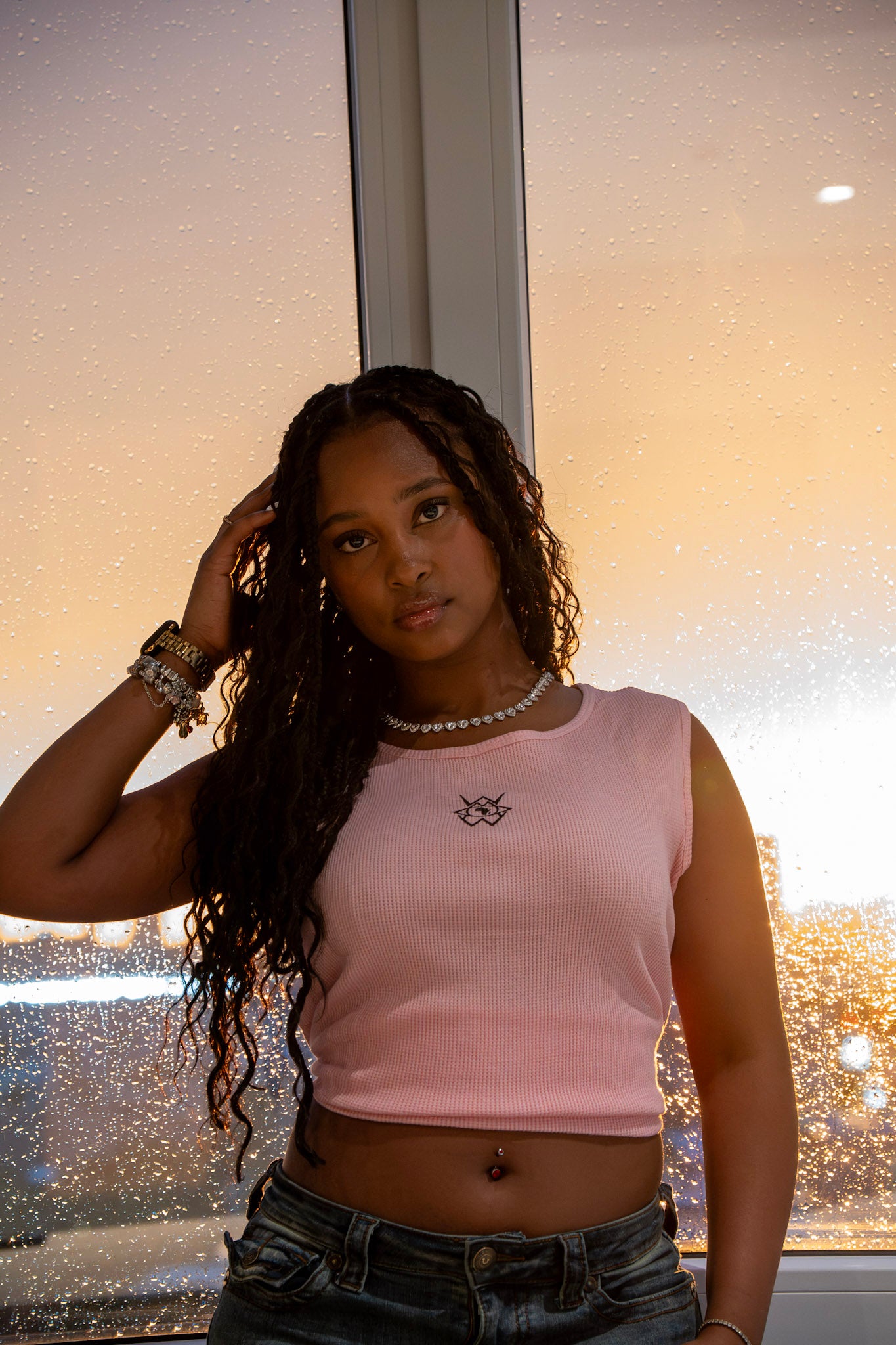 WMW PINK TANK TOP