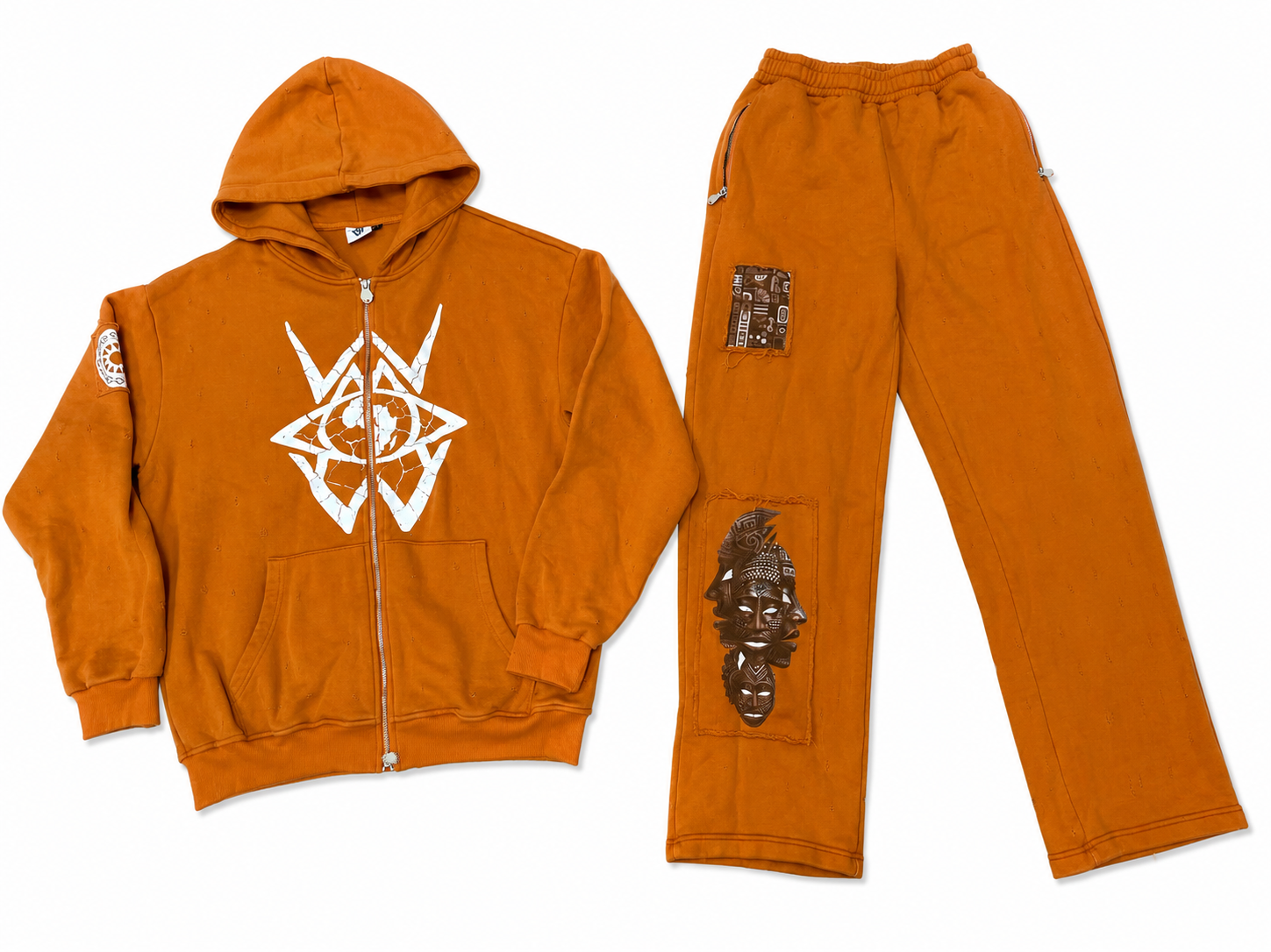 WMW ORANGE sweatsuit